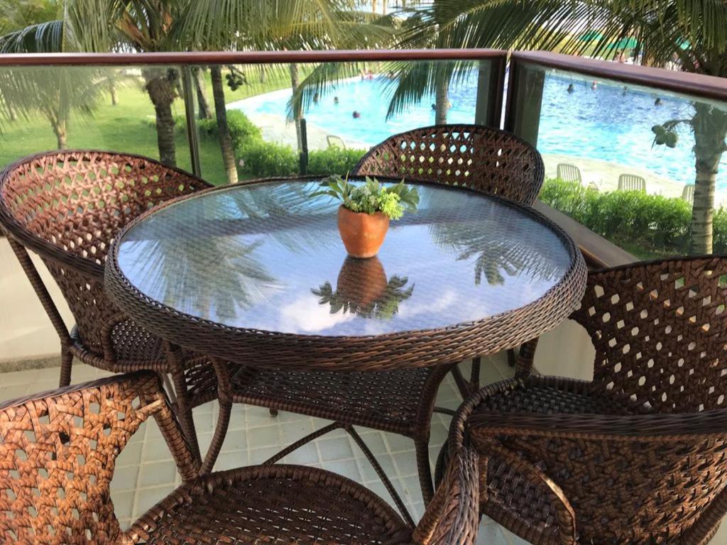Ancorar 1205-Beira-Mar:Vista Para O Mar E Piscina! Porto de Galinhas Ngoại thất bức ảnh