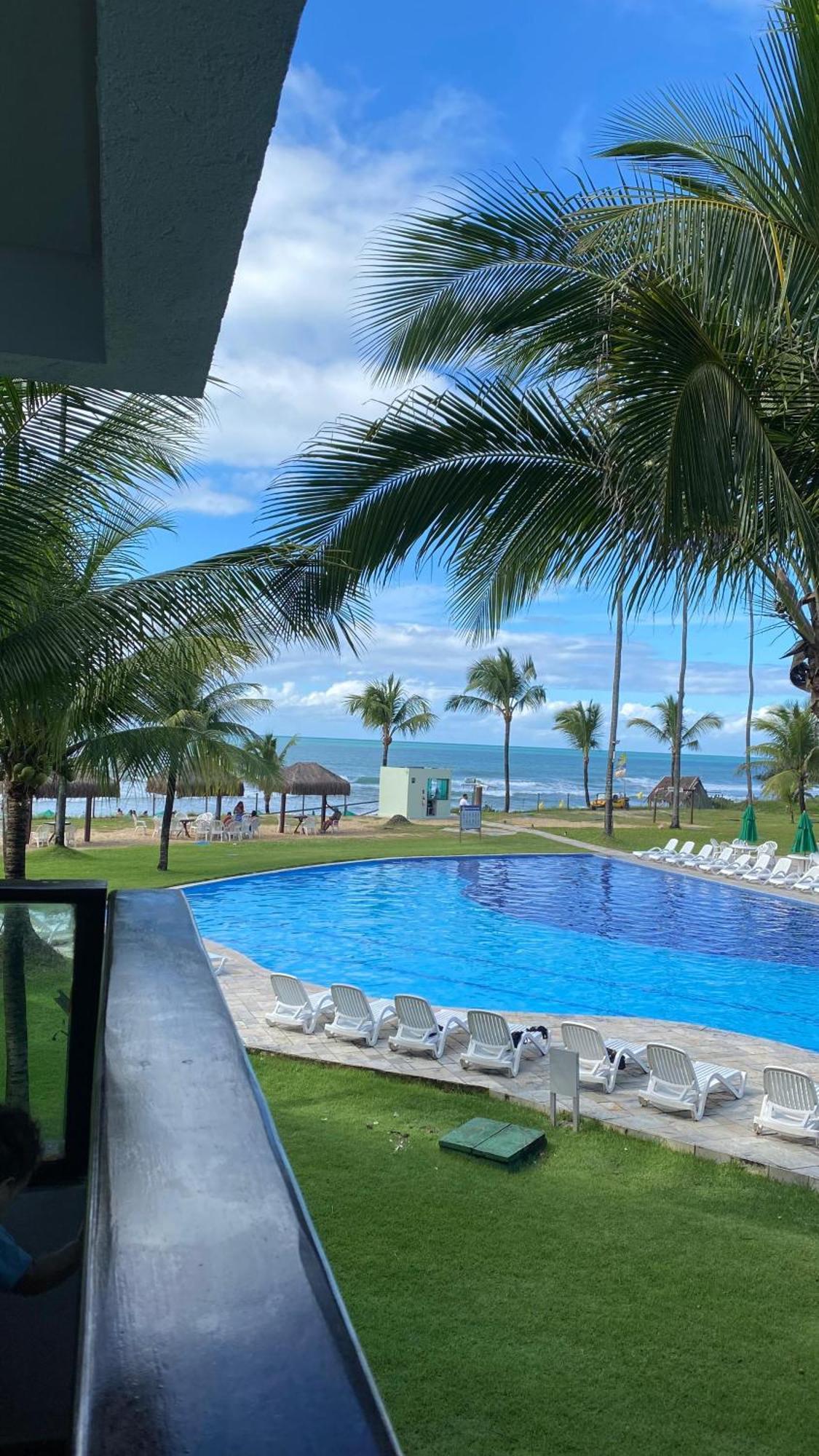 Ancorar 1205-Beira-Mar:Vista Para O Mar E Piscina! Porto de Galinhas Ngoại thất bức ảnh